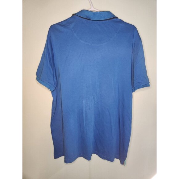 Au Noir Polo Size 6/2XL Blue - Picture 5 of 5
